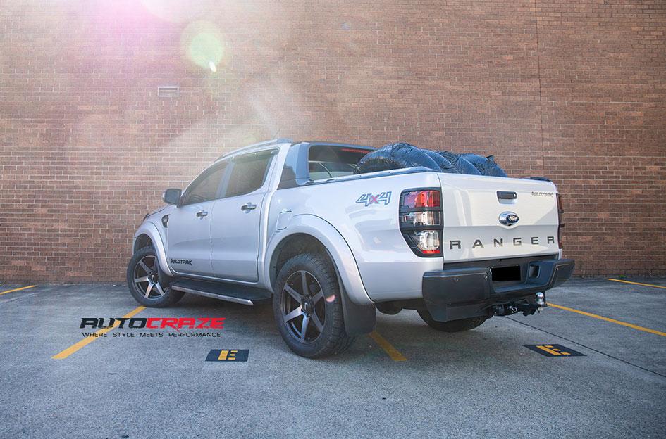 FORD RANGER FRC BLACK MACHINED WITH DARK TINT
